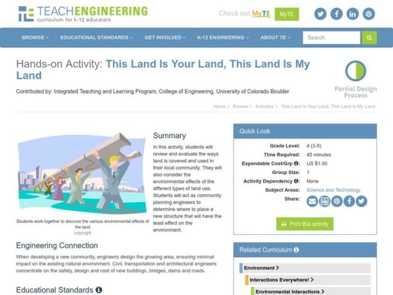 This Land Is Your Land, This Land Is My Land Lesson Plan