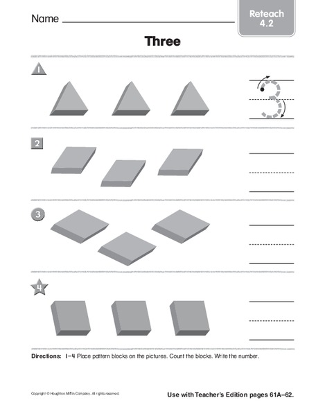 Three Worksheet