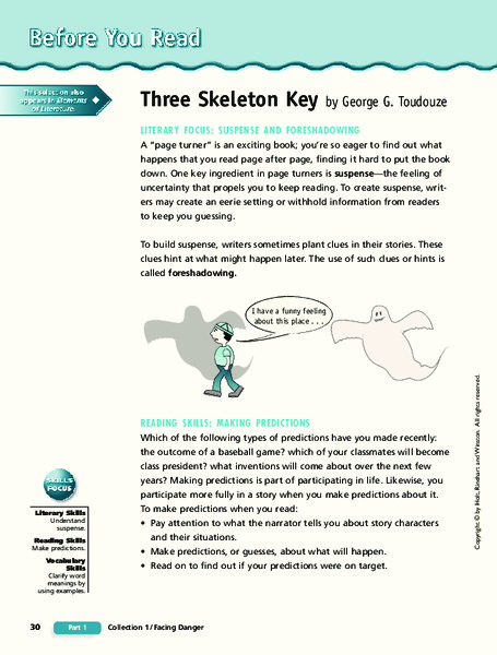Three Skeleton Key Lesson Plan