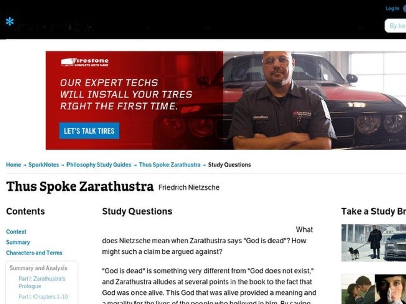 Thus Spoke Zarathustra Interactive