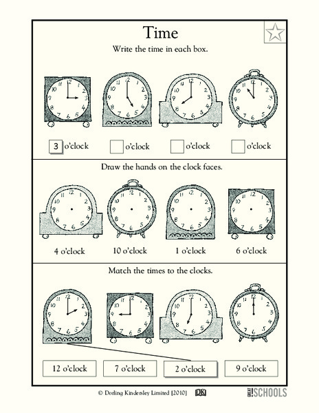 Time Worksheet