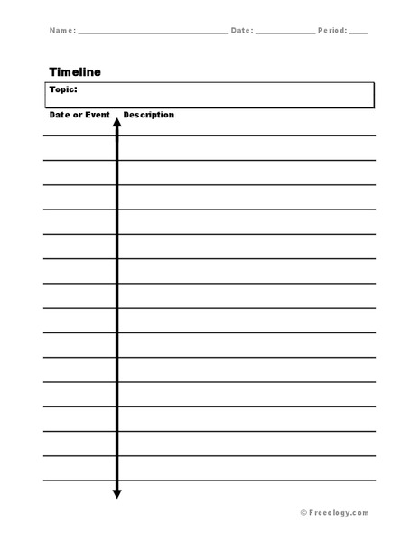 Timeline Organizer