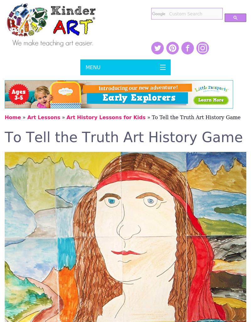 To Tell the Truth Lesson Plan