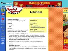 Appreciation Cards Lesson Plan