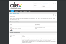 Tornadoes Lesson Plan