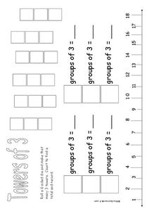 Towers of Three Worksheet