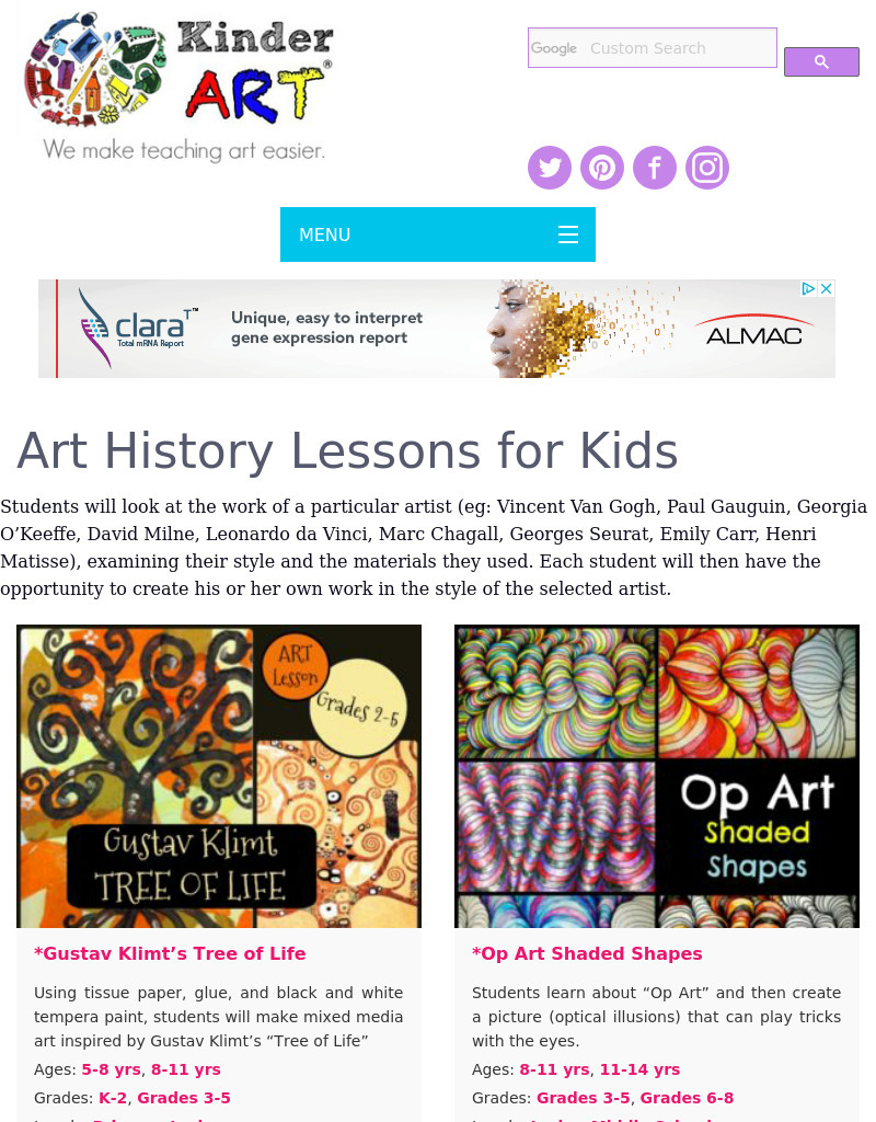 Art Appreciation Lesson Plan