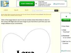 Tracing and Coloring Practice Worksheet