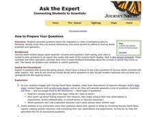 Ask the Expert Lesson Plan