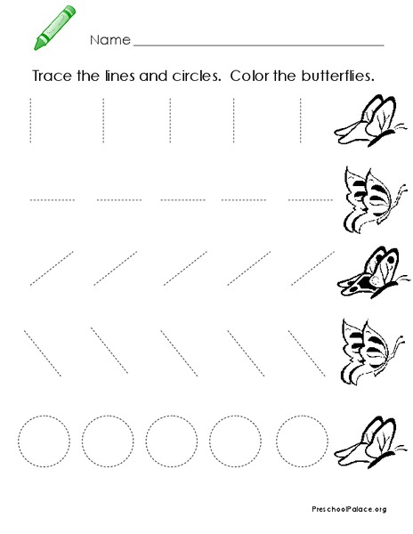 Tracing Practice Lesson Plan