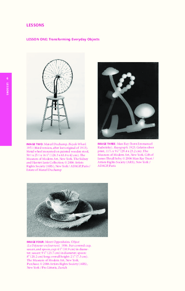 Transforming Everyday Objects Lesson Plan