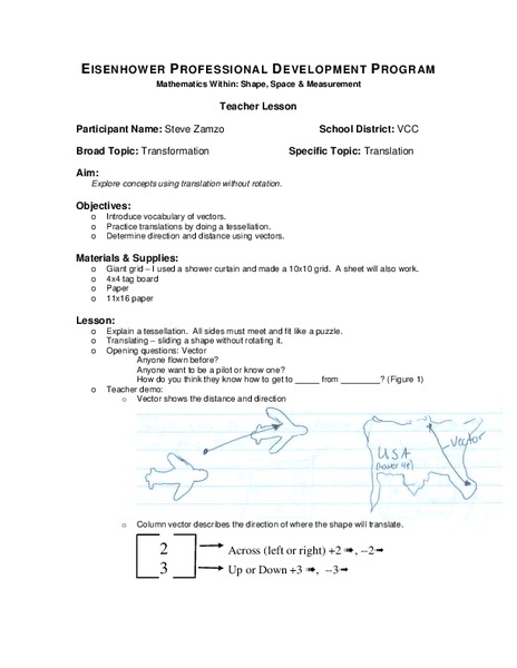Translation Lesson Plan