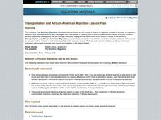 Transportation and African-American Migration Lesson Plan