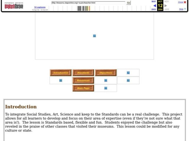 Treasures of Ancient Egypt Lesson Plan