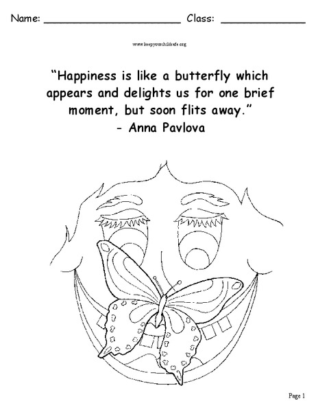 Fleeting Happiness Writing