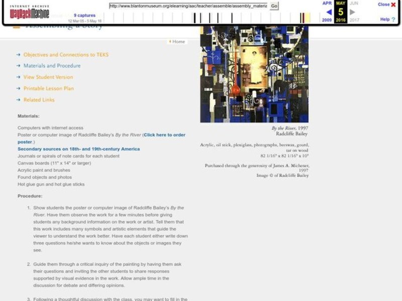 Assembling A Story Lesson Plan