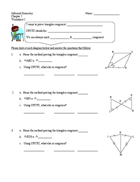 Triangles Worksheet