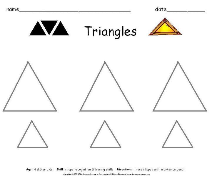 Triangles Worksheet