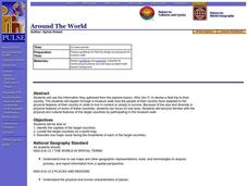 Around The World Lesson Plan