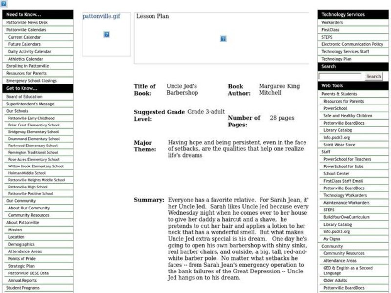 Uncle Jed's Barbershop Worksheet