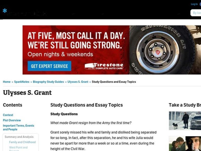 Ulysses S. Grant   Interactive