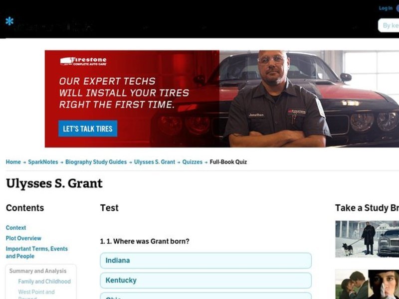 Ulysses S. Grant Interactive