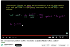 Unit conversion Within the Metric System, Pre-Algebra Instructional Video