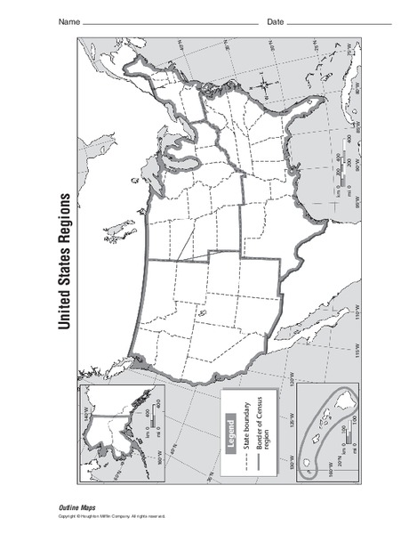 United States Regions Organizer