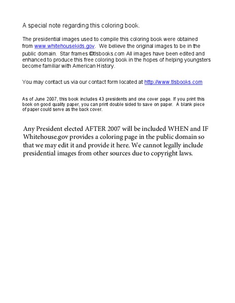 United States Presidents Lesson Plan