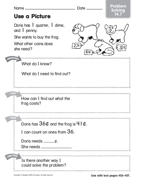 Use a Picture Worksheet