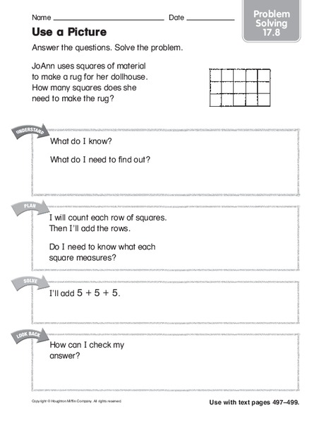 Use a Picture Worksheet