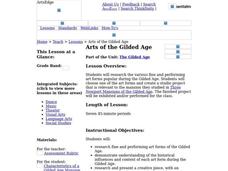 Arts of the Gilded Age Worksheet