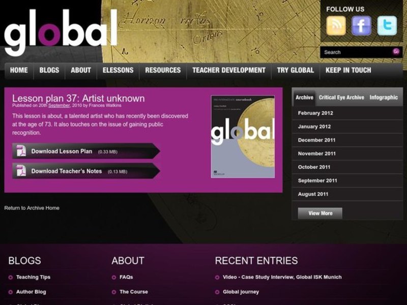 Artist Unknown Worksheet