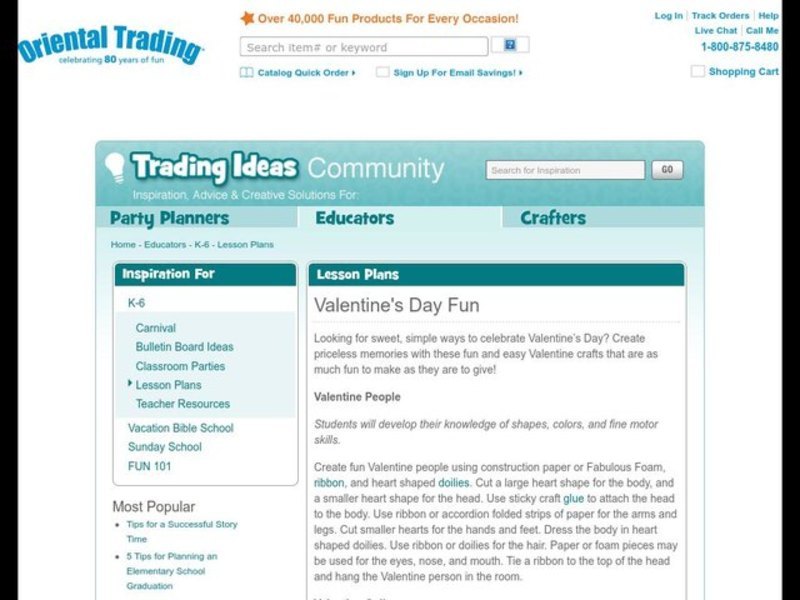 Valentine's Day Fun Lesson Plan