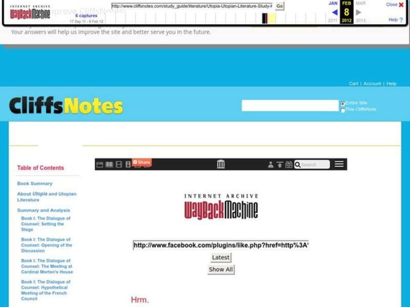 Utopia & Utopian Literature By Sir Thomas More Interactive