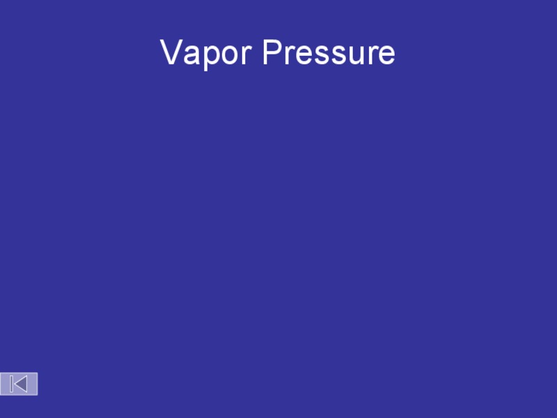 Vapor Pressure PPT