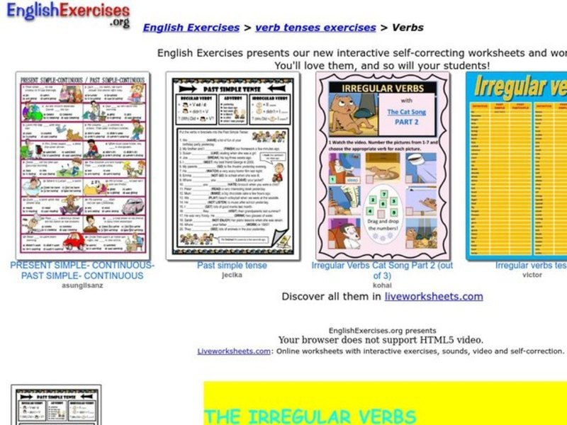 Verbs Interactive