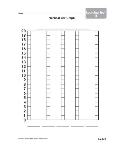 Vertical Bar Graph Organizer