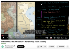 Vietnam War, The 20th Century, World history Instructional Video