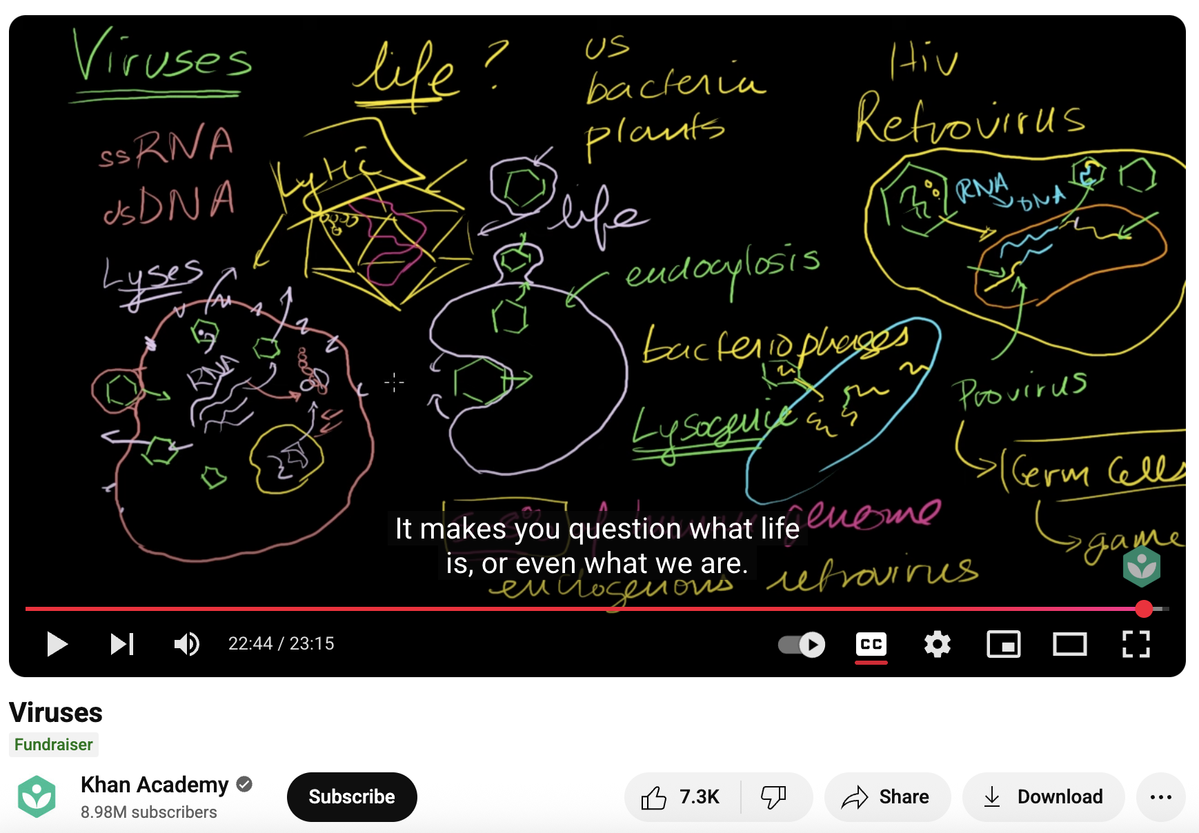 Viruses Instructional Video