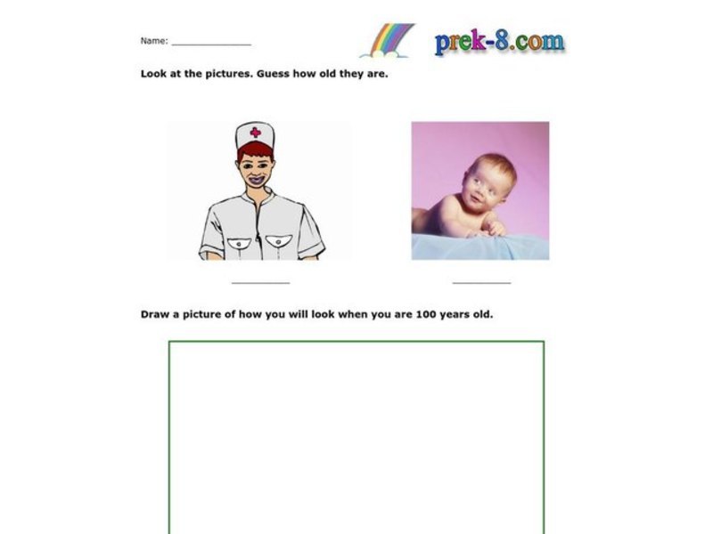 Visual Discrimination Worksheet