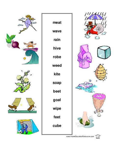 Vocabulary Match Lesson Plan