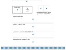 W is for Web Worksheet