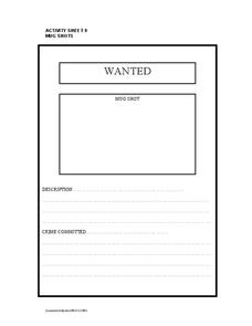 Wanted Organizer