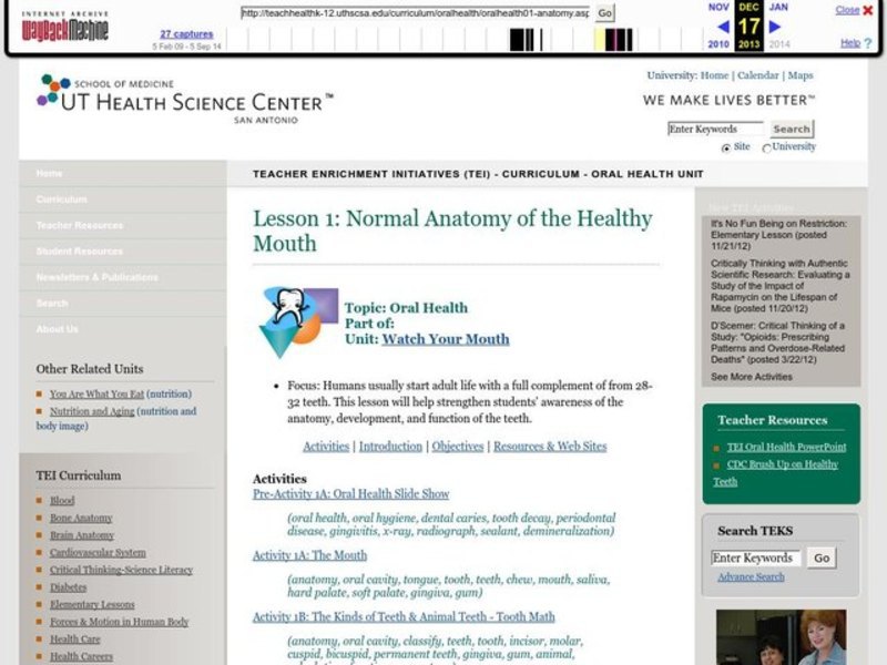 Watch Your   Mouth Lesson Plan