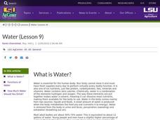 Water Lesson Plan
