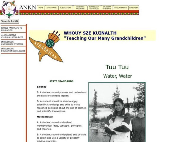 Water, Water Lesson Plan