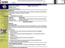 Watergate Lesson Plan