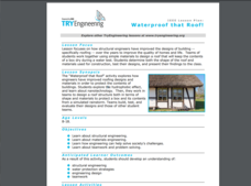 Waterproof that Roof! Lesson Plan