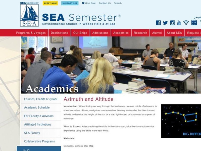 Azimuth and Altitude Lesson Plan